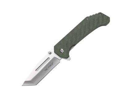 Tac-Force 2012 Folding Tanto Knife, Green - TF-2012GN