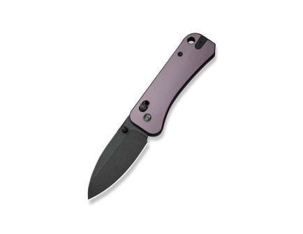 WE Knife Co. Banter 2 CPM S35VN Drop Point Knife, Purple Aluminum - WE23075-2