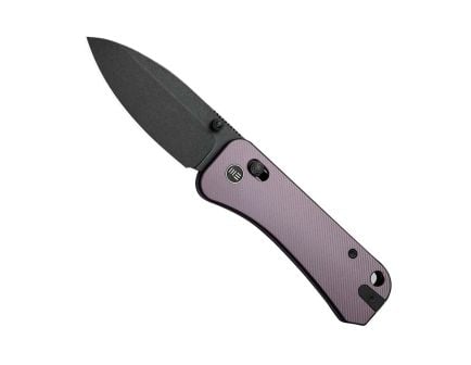 WE Knife Co. Banter 2 CPM S35VN Drop Point Knife, Purple Aluminum - WE23075-2