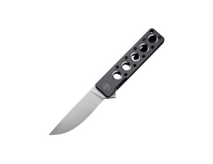 WE Knife Co. Miscreant 3.0 Drop Point Knife, Black/Titanium - 2101B