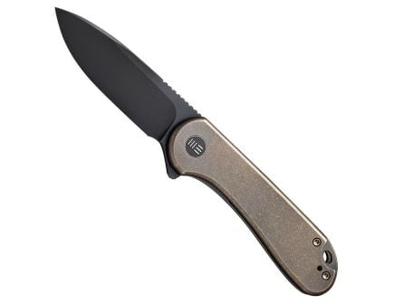 We Knife Elementum Folding Knife, Bronze