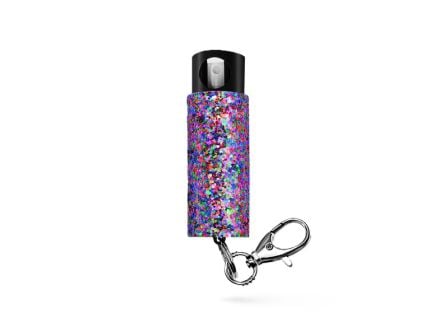 Guard Dog Bling it On Pepper Spray w/ Keychain, Amethyst - PS-GDBO-AM