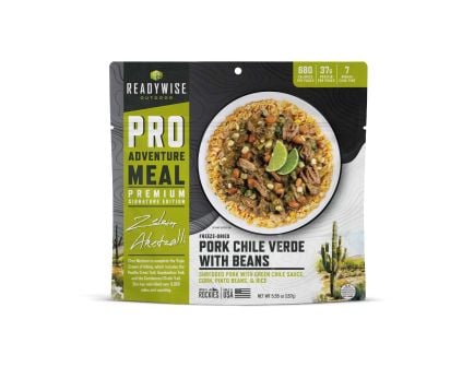 ReadyWise Freeze Dried Pork Chili Verde 6 Count Pro Meal - RW05-405