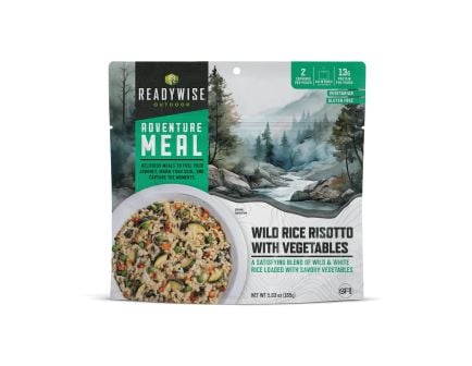 ReadyWise Freeze Dried Wild Rice Risotto 6 Count Adventure Meal - RW05-800
