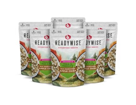 ReadyWise Freeze Dried Old Fashioned Apple Crisp 6 Count Trail Treats - RW05-029