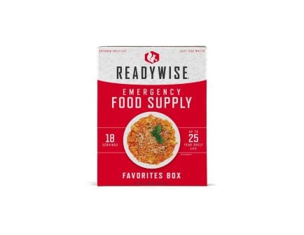 ReadyWise Favorites Box 18 Serving Emergency Food Supply - RW10-016