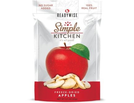 ReadyWise Simple Kitchen Freeze Dried Sweet Apples 6 Count - RWSK05-910