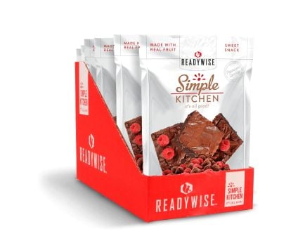 ReadyWise Simple Kitchen Raspberries & Brownie Bites 6 Count - RWSK05-023