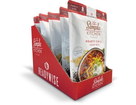 ReadyWise Simple Kitchen Hearty Chili Soup Mix 6 Count - RWSK05-064