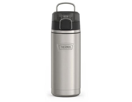 Thermos Icon 18oz Kids Water Bottle w/ Spout Lid, Matte Stainless - IS2502MS4