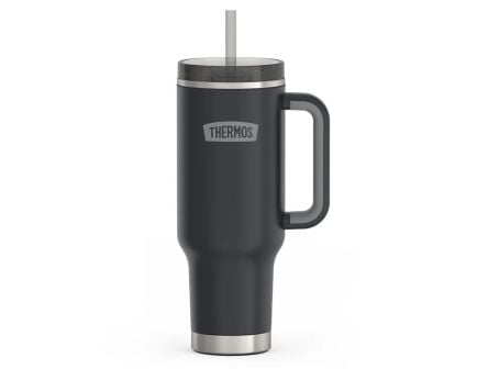 Thermos 40oz Cup Holder Mug w/ Straw Lid, Granite - TS1802GT4