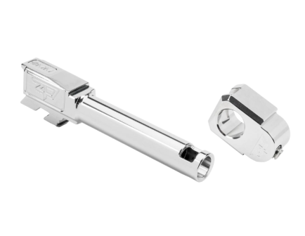 Zaffiri Precision Threadless Compensator for Glock 43/43X, Stainless - ZP.43BTCSS
