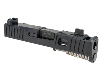 Zaffiri Precision Glock 43/43x Complete Upper w/ Integrated Blowhole System, Black - ZPS.B.43.BLK.CU