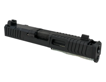 Zaffiri Precision Glock 17 Gen 3 Complete Upper W/ IBS Chunk Port, Black - ZPS.B.17.BLK.CU