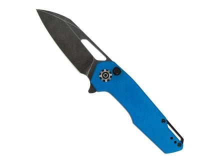 704 Gear Sabertooth Folding Drop Point Knife, Royal Blue - SAB01-G10-BLU