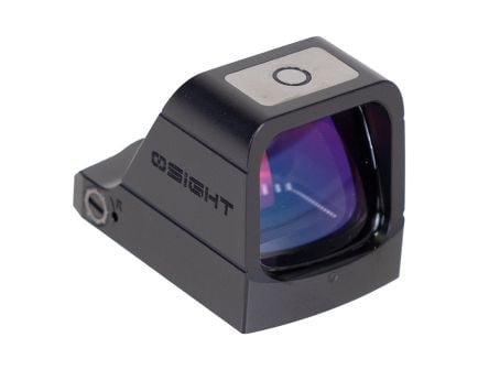 Osight X 3MOA Dot + 32 MOA Circle Green Dot Sight w/ Charging Cover, Black - OSIGHTXGN