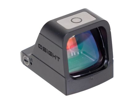 Osight X 3MOA Dot + 32 MOA Circle Green Dot Sight w/ Charging Cover, Black - OSIGHTXGN