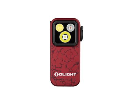 Olight Oclip Pro 500 Lumen Clip On Flashlight, Molten Lava - OCLIPPROML