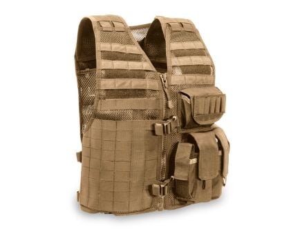 Elite Survival Systems MVP Ammo Adapt Right Hand Tactical Vest, Coyote - MVP020101-T