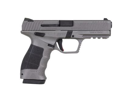 SAR SAR9 4.4" 9mm 17rd Optics Ready Pistol, Platinum - SAR9RDPT