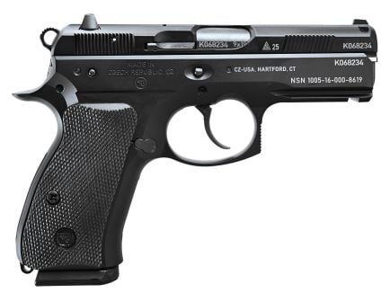 CZ 75 P-01 50th Anniversary 3.75" 9mm 15rd Pistol, Black - 91297