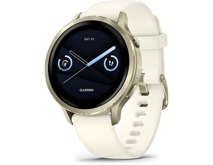 Garmin Venu 4 GPS Smartwatch 41mm, Lunar Gold & Bone - 010-03013-00
