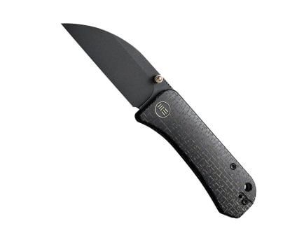 WE Knife Banter Folding Wharncliffe Knife, Black - WE19068J-1