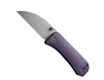 WE Knife Banter Folding Wharncliffe Knife, Purple - WE19068J-2
