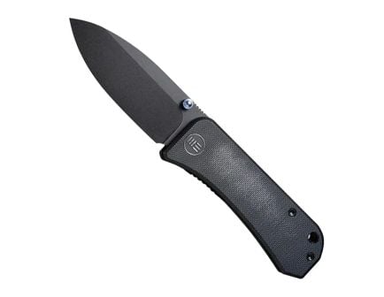 WE Knife Banter Folding Drop Point Knife, Black - 2004B