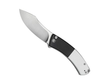 CIVIVI Outlaw Muk Folding Nessmuk Knife, Black/White - C24079-4