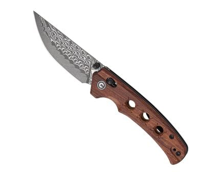 CIVIVI Noctis Folding Straight Back Knife, Guibourtia - C24020C-DS1
