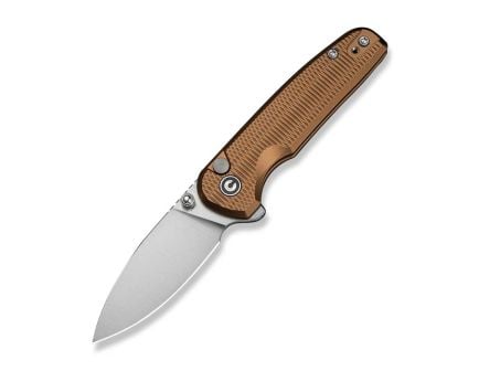 CIVIVI Mini Shakan Folding Drop Point Knife, Coyote Brown - C20052F-3