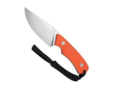 CIVIVI Gander Fixed Blade Clip Point Knife, Orange - C24058B-1