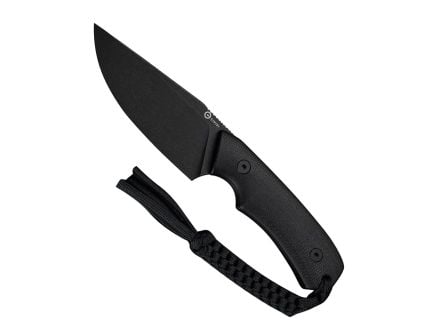 CIVIVI Gander Fixed Blade Clip Point Knife, Black - C24058B-2