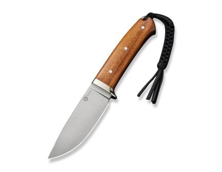 CIVIVI Cloud Peak Fixed Blade Drop Point Knife, Guibourtia - C23044-3