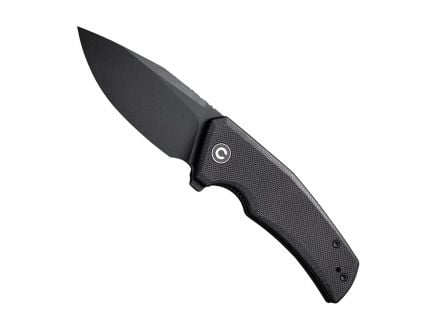 CIVIVI Regulatron Folding Drop Point Knife, Black - C23006-1