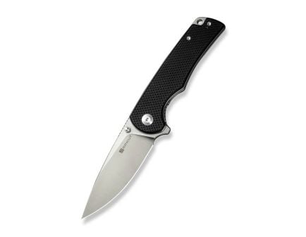 SENCUT Praktisk Folding Drop Point Knife, Black - S24019-1