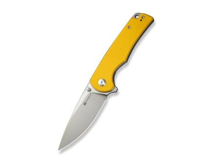 SENCUT Praktisk Folding Drop Point Knife, Yellow - S24019-2