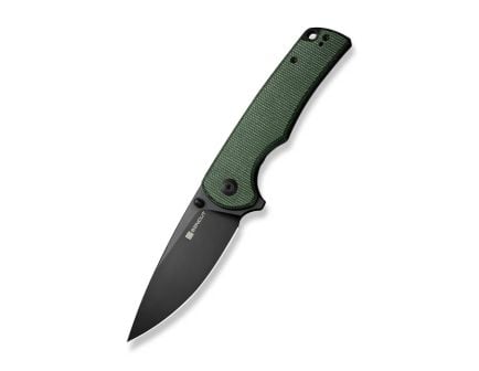SENCUT Praktisk Folding Drop Point Knife, Green - S24019-3
