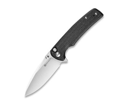 SENCUT Sachse Folding Drop Point Knife, Black - S21007-1