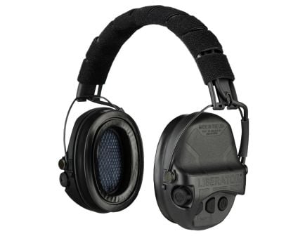 Safariland Liberator HP 2.0 Electronic Earmuffs, Black - TCI-LIBHP-2.0-BLK