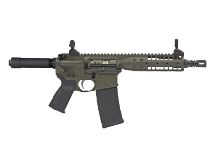 LWRC IC PSD 8" 5.56 NATO AR Pistol, OD GREEN