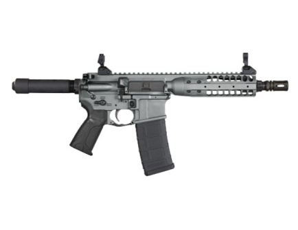 LWRC IC PSD 8" 5.56 NATO AR Pistol, TUNGSTEN GREY