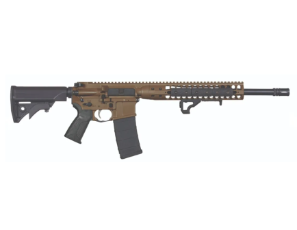 LWRC IC DI 16" .300 Blackout AR Rifle, PATRIOT BROWN
