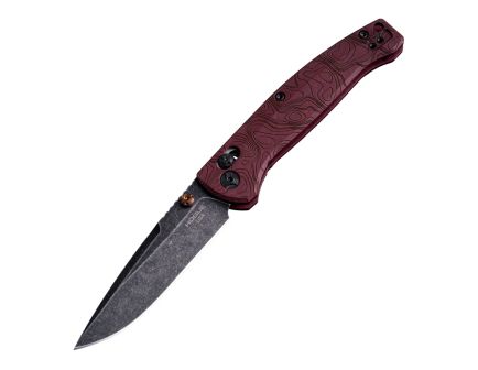Hogue Mysto Manual Folding Drop Point Knife, Fire - 24452