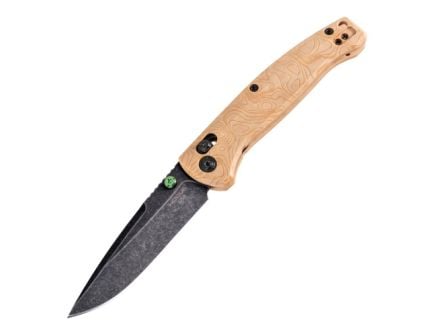 Hogue Mysto Manual Folding Drop Point Knife, Wood - 24459