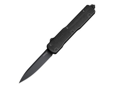 Sig Sauer Counterstrike Auto Drop Point OTF Knife, Black - 36970