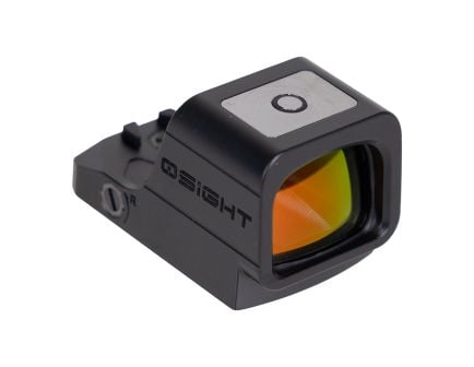 OSight XR 2/6 MOA Dot + 32 MOA Circle Red Dot Sight w/ Charging Cover, Black - OSIGHTXR