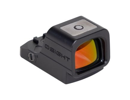 OSight XR 2/6 MOA Dot + 32 MOA Circle Red Dot Sight w/ Charging Cover, Black - OSIGHTXR