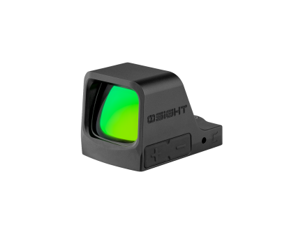 OSight C GN 3 Moa + 32 MOA Circle Green Dot Sight, Black - OSIGHTCGN